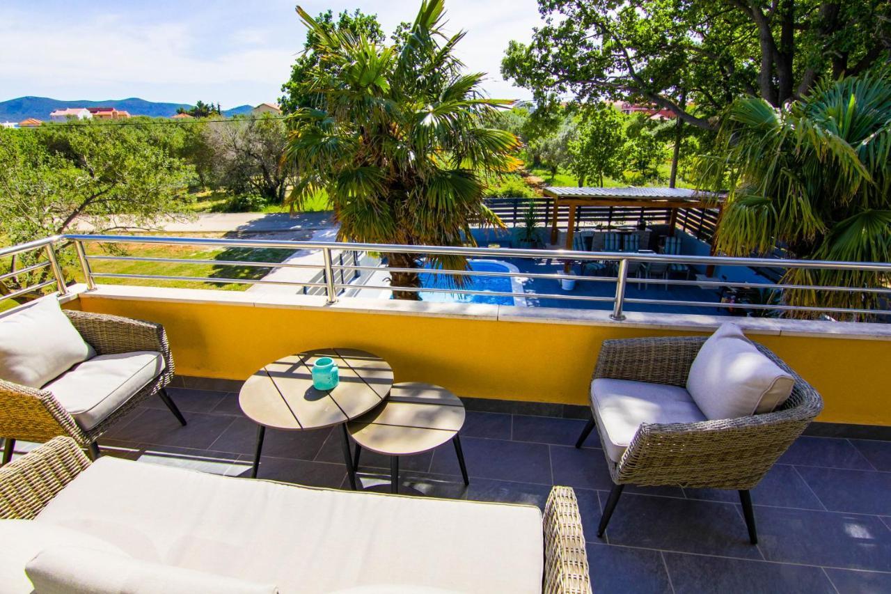 Villa Twins Sukosan With Heated Pool Zewnętrze zdjęcie